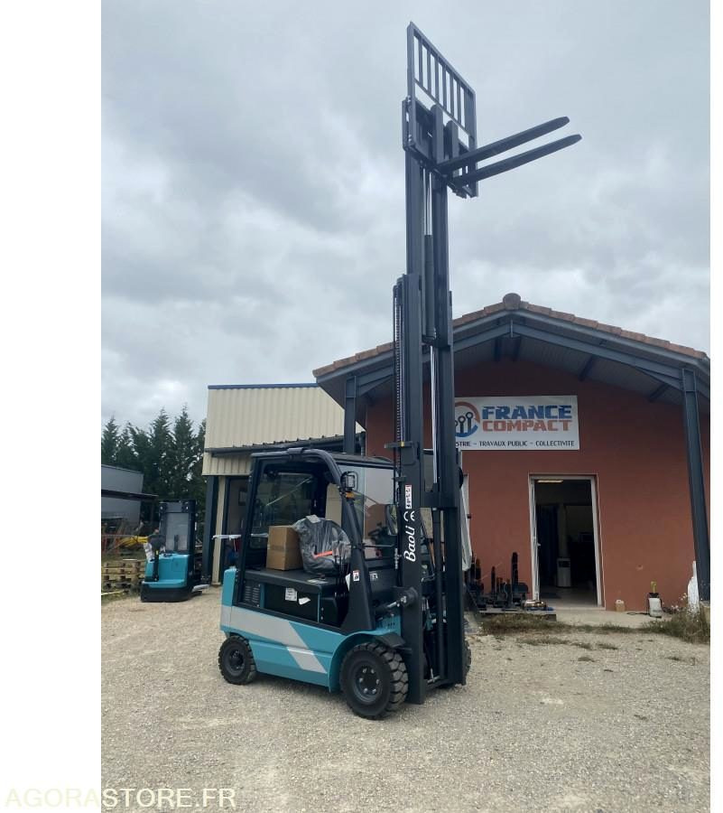 Chariot élévateur NEUF BAOLI KBE30N 3T ELECTRIQUE - Elektrický vysokozdvižný vozík: obrázek 1 Chariot élévateur NEUF BAOLI KBE30N 3T ELECTRIQUE - Elektrický vysokozdvižný vozík: obrázek 1