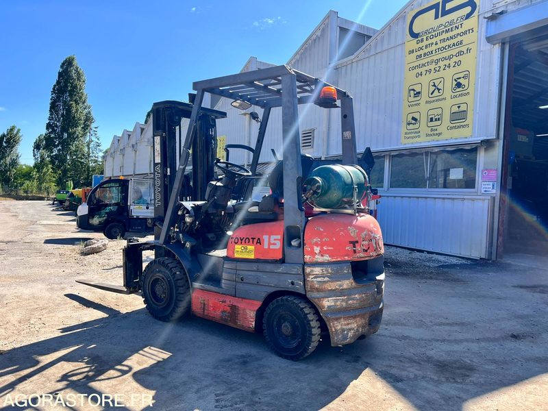 Chariot élévateur à gaz Toyota FG15 4,3m - 1,5T - Année 1994 - 10770 heures - Plynový vysokozdvižný vozík: obrázek 2 Chariot élévateur à gaz Toyota FG15 4,3m - 1,5T - Année 1994 - 10770 heures - Plynový vysokozdvižný vozík: obrázek 2