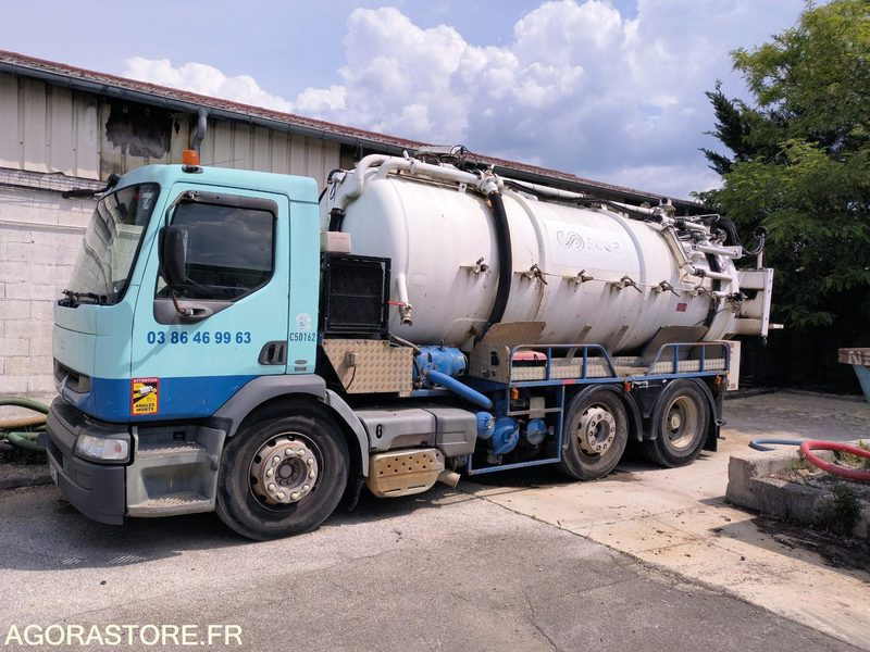 Hydrocureur HUWER RENAULT 24 T CE432JC (VENTE UNIQUEMENT EXPORT) - Čistič odpadových jam: obrázek 2 Hydrocureur HUWER RENAULT 24 T CE432JC (VENTE UNIQUEMENT EXPORT) - Čistič odpadových jam: obrázek 2