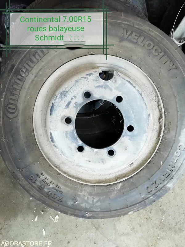 Lot de 5 roues à cercle pour balayeuse Schmidt clean go500 - Kompletní kolo: obrázek 1 Lot de 5 roues à cercle pour balayeuse Schmidt clean go500 - Kompletní kolo: obrázek 1