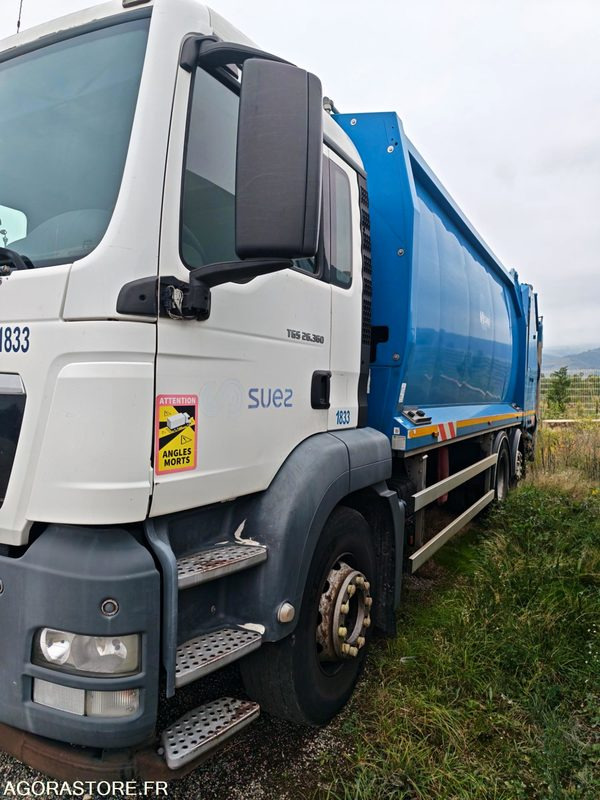 MAN 26T/BOM - BF366JG - Vůz na odvoz odpadků: obrázek 5 MAN 26T/BOM - BF366JG - Vůz na odvoz odpadků: obrázek 5