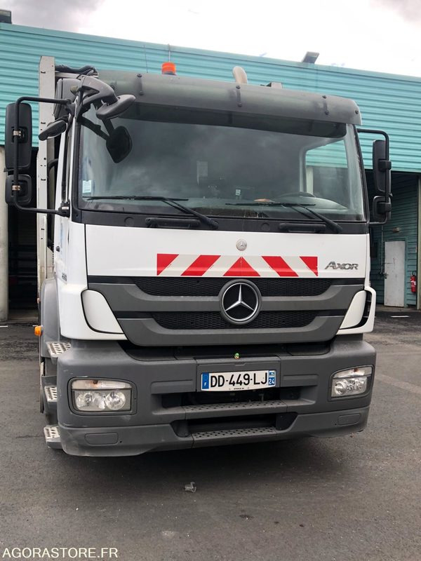 MERCEDES AXOR 26T-21m3 - 287235 kms - 2014 - Vůz na odvoz odpadků: obrázek 1 MERCEDES AXOR 26T-21m3 - 287235 kms - 2014 - Vůz na odvoz odpadků: obrázek 1