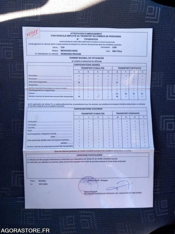 MERCEDES SPRINTER N°052018 - Minibus, Mikrobus: obrázek 5 MERCEDES SPRINTER N°052018 - Minibus, Mikrobus: obrázek 5