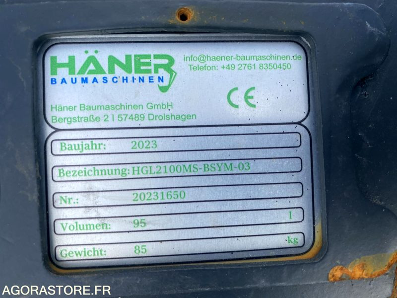 Godet Curage neuf 1000 mm MS03 - Náhradní díly pro Stavební technika: obrázek 4 Godet Curage neuf 1000 mm MS03 - Náhradní díly pro Stavební technika: obrázek 4