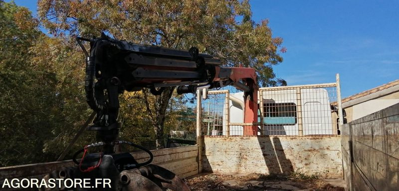 Nákladní auto Camion benne avec grue - Renault Midlum 2001 293846kms: obrázek 10