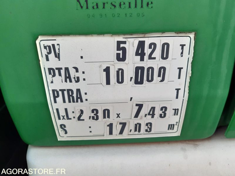 FOURGON RENAULT 10T - CD388BR - Nákladní auto: obrázek 5 FOURGON RENAULT 10T - CD388BR - Nákladní auto: obrázek 5