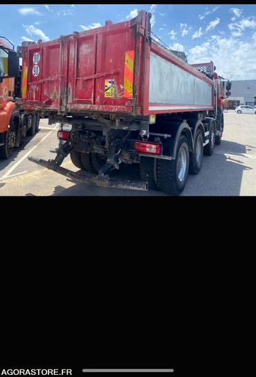 PORTEUR DAF 8X4 BIBENNE GRUE - Nákladní auto: obrázek 2 PORTEUR DAF 8X4 BIBENNE GRUE - Nákladní auto: obrázek 2