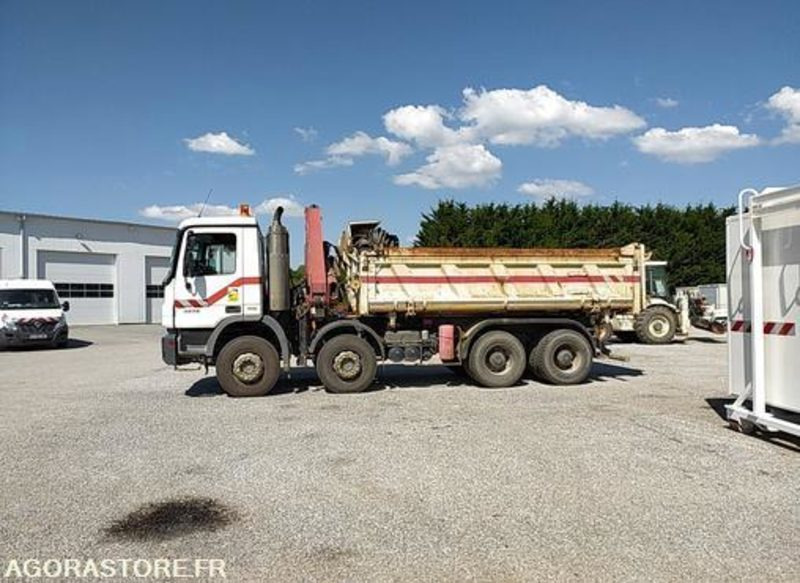 Porteur 8x4 Benne Grue - Mercedes 32 36 - BY121YH - 2007 / 503850 KM (ML562) - Nákladní auto: obrázek 4 Porteur 8x4 Benne Grue - Mercedes 32 36 - BY121YH - 2007 / 503850 KM (ML562) - Nákladní auto: obrázek 4