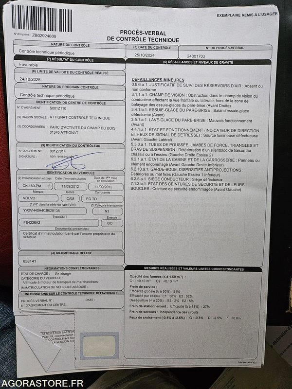 Porteur Volvo frigo - Nákladní auto: obrázek 4 Porteur Volvo frigo - Nákladní auto: obrázek 4