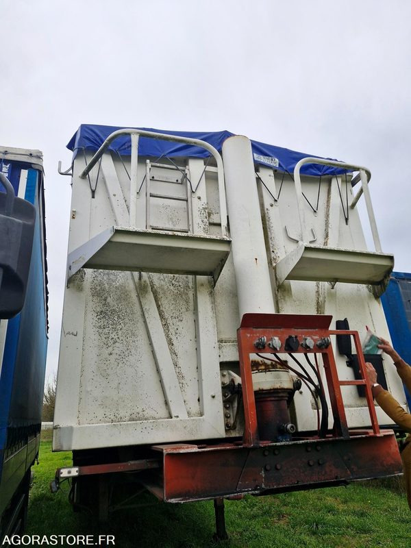 REMORQUE CEREALIERE SAMRO 70 M3 MINES FAVORABLE - Návěs: obrázek 4 REMORQUE CEREALIERE SAMRO 70 M3 MINES FAVORABLE - Návěs: obrázek 4