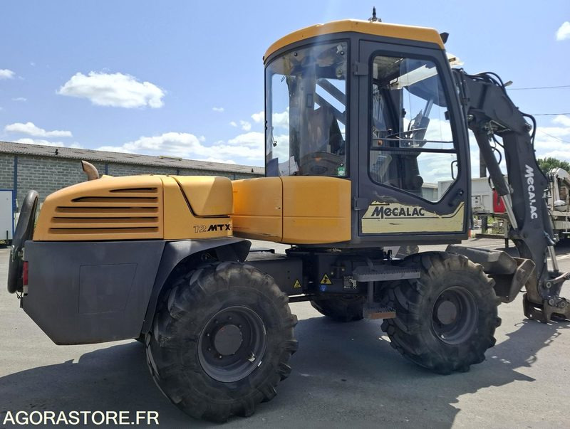 PELLE SUR PNEUS MECALAC 12MTX 4.5 - 2013 / 8 700 HEURES - Rýpadlo: obrázek 1 PELLE SUR PNEUS MECALAC 12MTX 4.5 - 2013 / 8 700 HEURES - Rýpadlo: obrázek 1