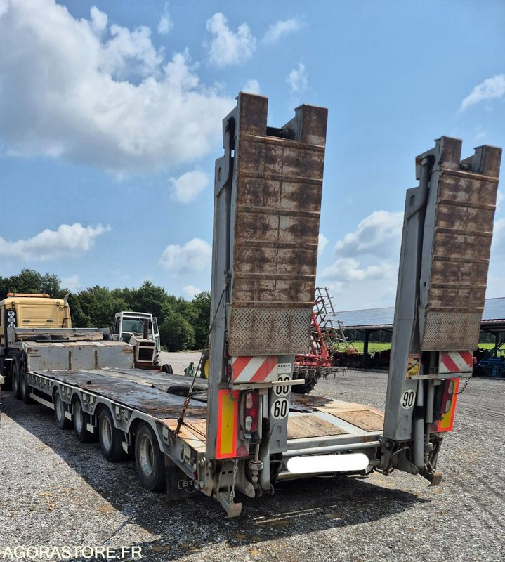 Porte engins 4 essieux - Podvalníkový přívěs: obrázek 4 Porte engins 4 essieux - Podvalníkový přívěs: obrázek 4