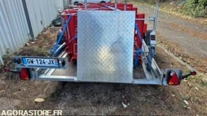 Remorque 1 essieu PTAC 1500 - chassis porte véhicule de 2024 - Přívěs: obrázek 4 Remorque 1 essieu PTAC 1500 - chassis porte véhicule de 2024 - Přívěs: obrázek 4