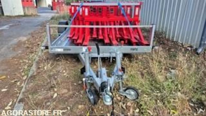 Remorque 1 essieu PTAC 1500 - chassis porte véhicule de 2024 - Přívěs: obrázek 1 Remorque 1 essieu PTAC 1500 - chassis porte véhicule de 2024 - Přívěs: obrázek 1