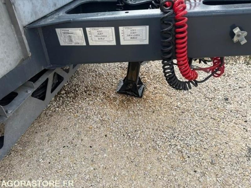 REMORQUE PORTE ENGIN 3 ESSIEUX CENTRAUX MAX TRAILER 2022 1500 KM - Podvalníkový přívěs: obrázek 2 REMORQUE PORTE ENGIN 3 ESSIEUX CENTRAUX MAX TRAILER 2022 1500 KM - Podvalníkový přívěs: obrázek 2