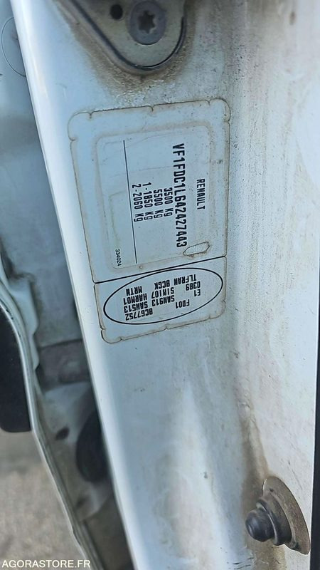 RENAULT MASTER - 2010 / 268452KM (AJ050VL) - Furgon: obrázek 5 RENAULT MASTER - 2010 / 268452KM (AJ050VL) - Furgon: obrázek 5