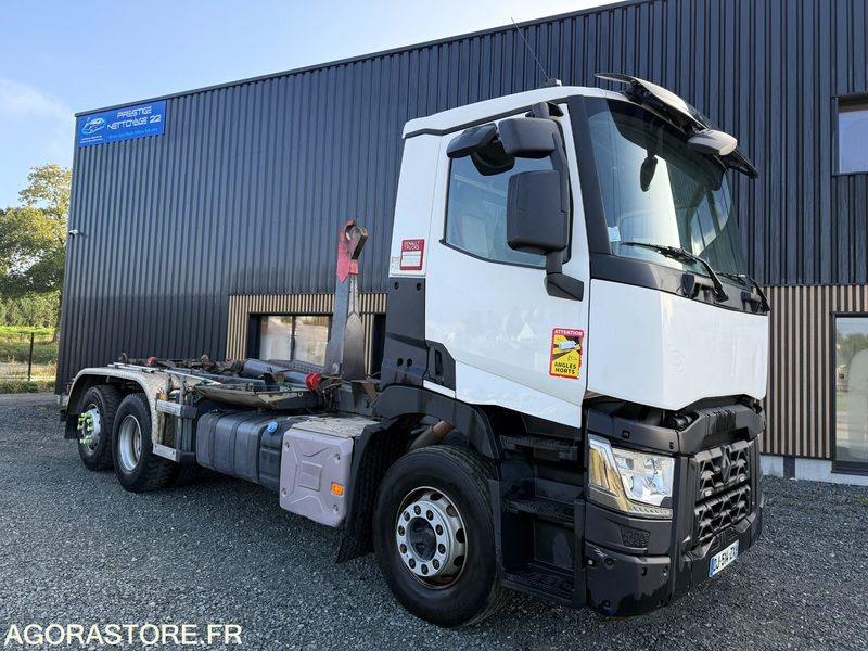 Renault C430 boite automatique polybenne ampliroll dalby - 446800KM - 2014 - Hákový nosič kontejnerů: obrázek 1 Renault C430 boite automatique polybenne ampliroll dalby - 446800KM - 2014 - Hákový nosič kontejnerů: obrázek 1