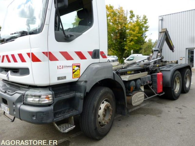 Renault Kerax 6x4 370DCI bras de dépose Marrel 16000kgs 521550 kms 2003 - Hákový nosič kontejnerů, Auto s hydraulickou rukou: obrázek 1 Renault Kerax 6x4 370DCI bras de dépose Marrel 16000kgs 521550 kms 2003 - Hákový nosič kontejnerů, Auto s hydraulickou rukou: obrázek 1