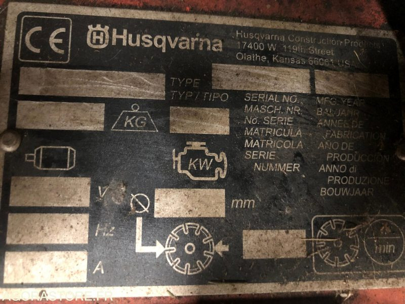 SCIE A SOL HUSQVARNA FS413 - 500 mm - Stavební zařízení: obrázek 5 SCIE A SOL HUSQVARNA FS413 - 500 mm - Stavební zařízení: obrázek 5