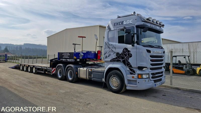 CAMION TRACTEUR 6X4 SCANIA R730 V8 2014 440 000 KM PTRA 150T + PORTE ENGINS FAYM - Tahač: obrázek 2 CAMION TRACTEUR 6X4 SCANIA R730 V8 2014 440 000 KM PTRA 150T + PORTE ENGINS FAYM - Tahač: obrázek 2