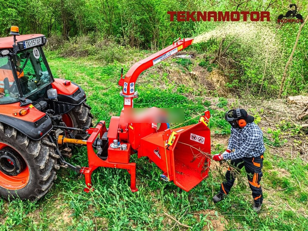 Nový Štěpkovač Teknamotor Skorpion 160 R: obrázek 9