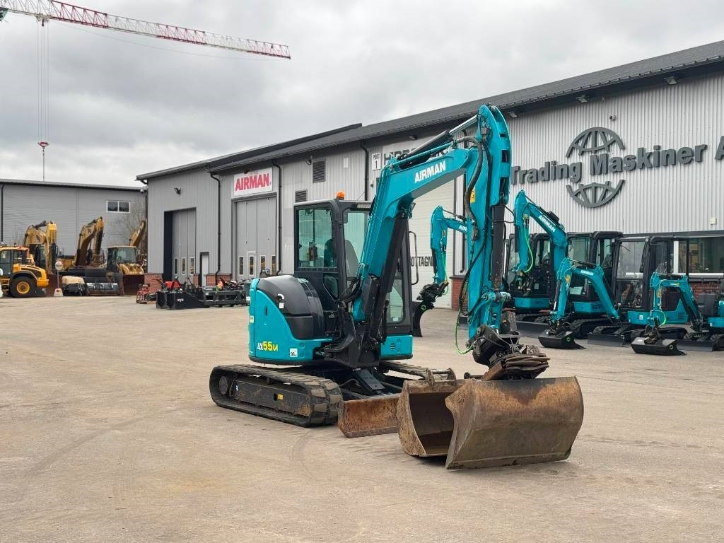 Airman AX 55 - Mini rýpadlo: obrázek 2 Airman AX 55 - Mini rýpadlo: obrázek 2