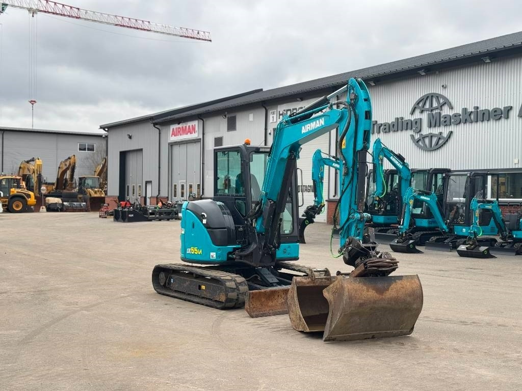 Airman AX 55 - Mini rýpadlo: obrázek 3 Airman AX 55 - Mini rýpadlo: obrázek 3