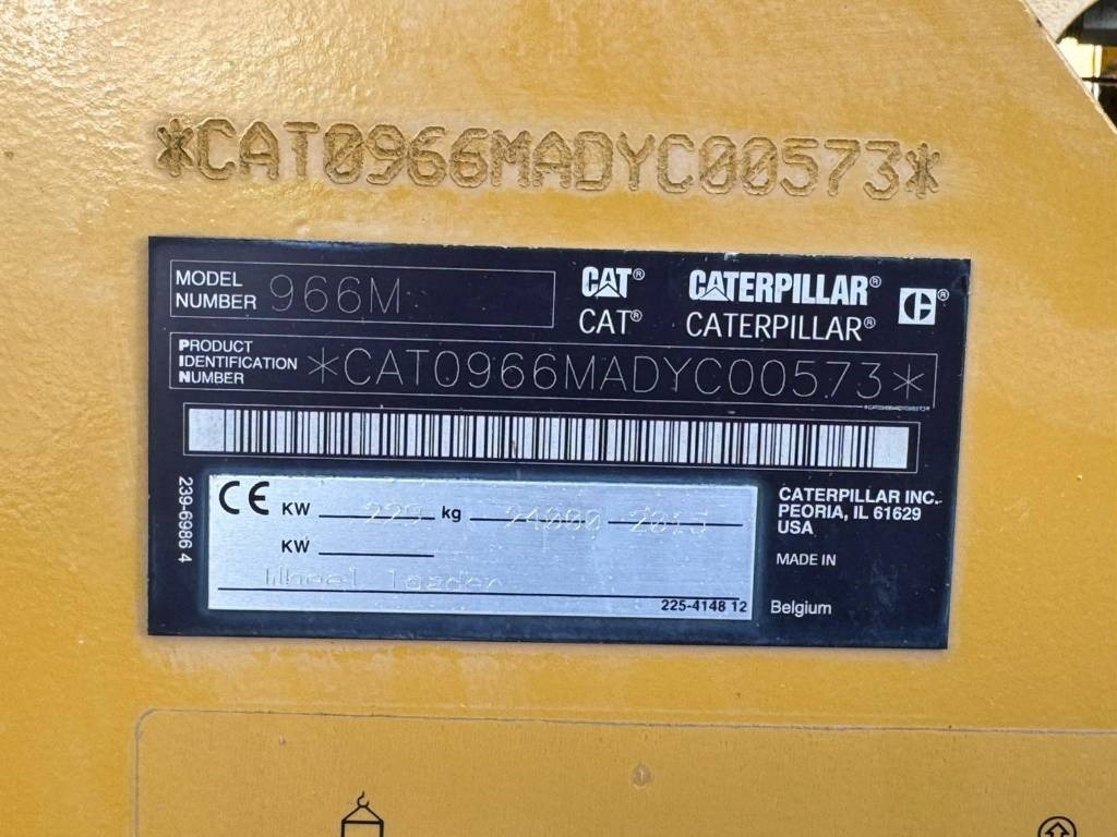 Kolový nakladač CAT 966M: obrázek 24 Kolový nakladač CAT 966M: obrázek 24