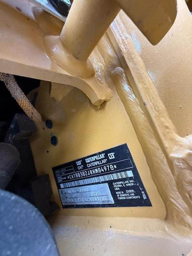 CAT 302-05 - Mini rýpadlo: obrázek 4 CAT 302-05 - Mini rýpadlo: obrázek 4