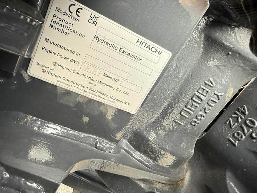 Hitachi ZX 38 U-6 MTC (P-Line) - Mini rýpadlo: obrázek 5 Hitachi ZX 38 U-6 MTC (P-Line) - Mini rýpadlo: obrázek 5