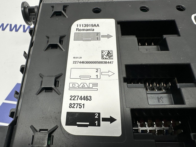 DAF fuse box - Elektrický systém pro Nákladní auto: obrázek 3 DAF fuse box - Elektrický systém pro Nákladní auto: obrázek 3