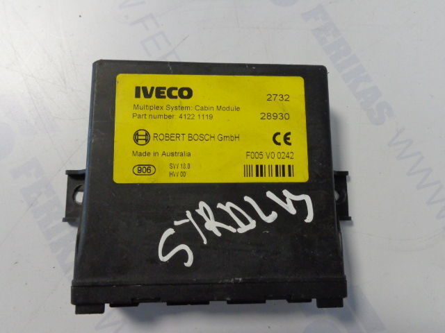 Iveco Multiplex System:Cabin Module ROBERT BOSCH GmbH - Řídicí blok pro Nákladní auto: obrázek 1 Iveco Multiplex System:Cabin Module ROBERT BOSCH GmbH - Řídicí blok pro Nákladní auto: obrázek 1