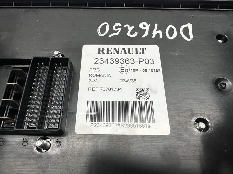 Renault fuse box - Elektrický systém pro Nákladní auto: obrázek 5 Renault fuse box - Elektrický systém pro Nákladní auto: obrázek 5