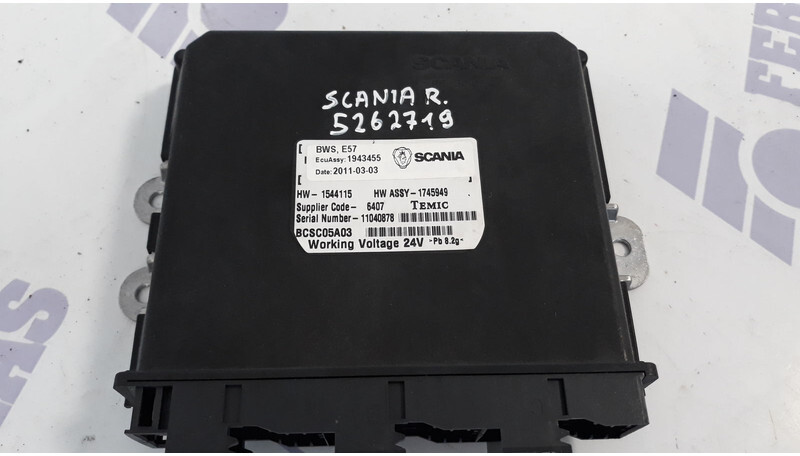 Scania BWS control unit - Řídicí blok pro Nákladní auto: obrázek 1 Scania BWS control unit - Řídicí blok pro Nákladní auto: obrázek 1