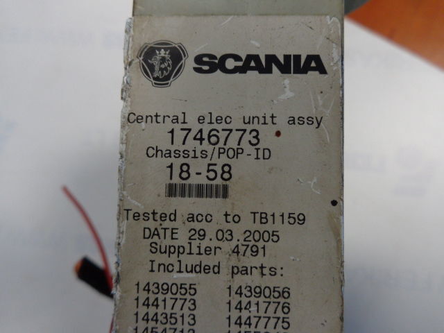Elektrický systém pro Nákladní auto Scania Fuse relay protection 1854358, 1746773, 1780654, 1746773 "WORLDW: obrázek 6