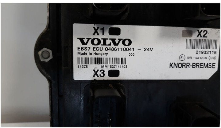 Volvo EBS7 ECU - Řídicí blok pro Nákladní auto: obrázek 5 Volvo EBS7 ECU - Řídicí blok pro Nákladní auto: obrázek 5