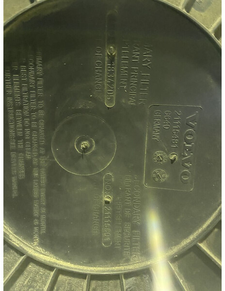 Volvo FH4 - Systém sání vzduchu pro Nákladní auto: obrázek 4 Volvo FH4 - Systém sání vzduchu pro Nákladní auto: obrázek 4