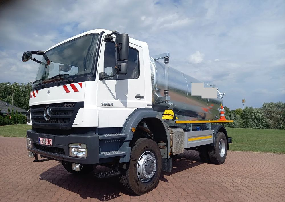 Mercedes-Benz AXOR 1829 4X4 4 WD ALLOARD - Cisternové vozidlo: obrázek 4 Mercedes-Benz AXOR 1829 4X4 4 WD ALLOARD - Cisternové vozidlo: obrázek 4