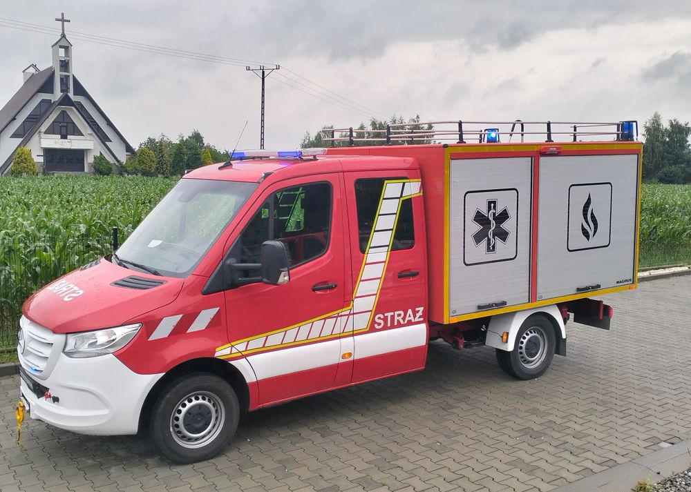 Mercedes-Benz Sprinter 907 straż strażacki pożarniczy Hasici Pompier - Hasičský vůz: obrázek 4 Mercedes-Benz Sprinter 907 straż strażacki pożarniczy Hasici Pompier - Hasičský vůz: obrázek 4