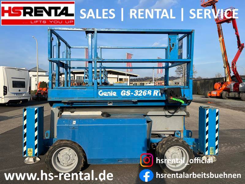Genie GS3268 RT diesel 4x4 12m (1480) - Nůžková plošina: obrázek 1 Genie GS3268 RT diesel 4x4 12m (1480) - Nůžková plošina: obrázek 1