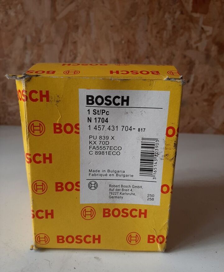 Bosch 1457431704 - Palivový filtr pro Autobus: obrázek 1 Bosch 1457431704 - Palivový filtr pro Autobus: obrázek 1