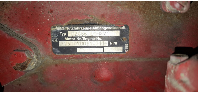 MAN D2866 LOH27 - Motor: obrázek 5 MAN D2866 LOH27 - Motor: obrázek 5