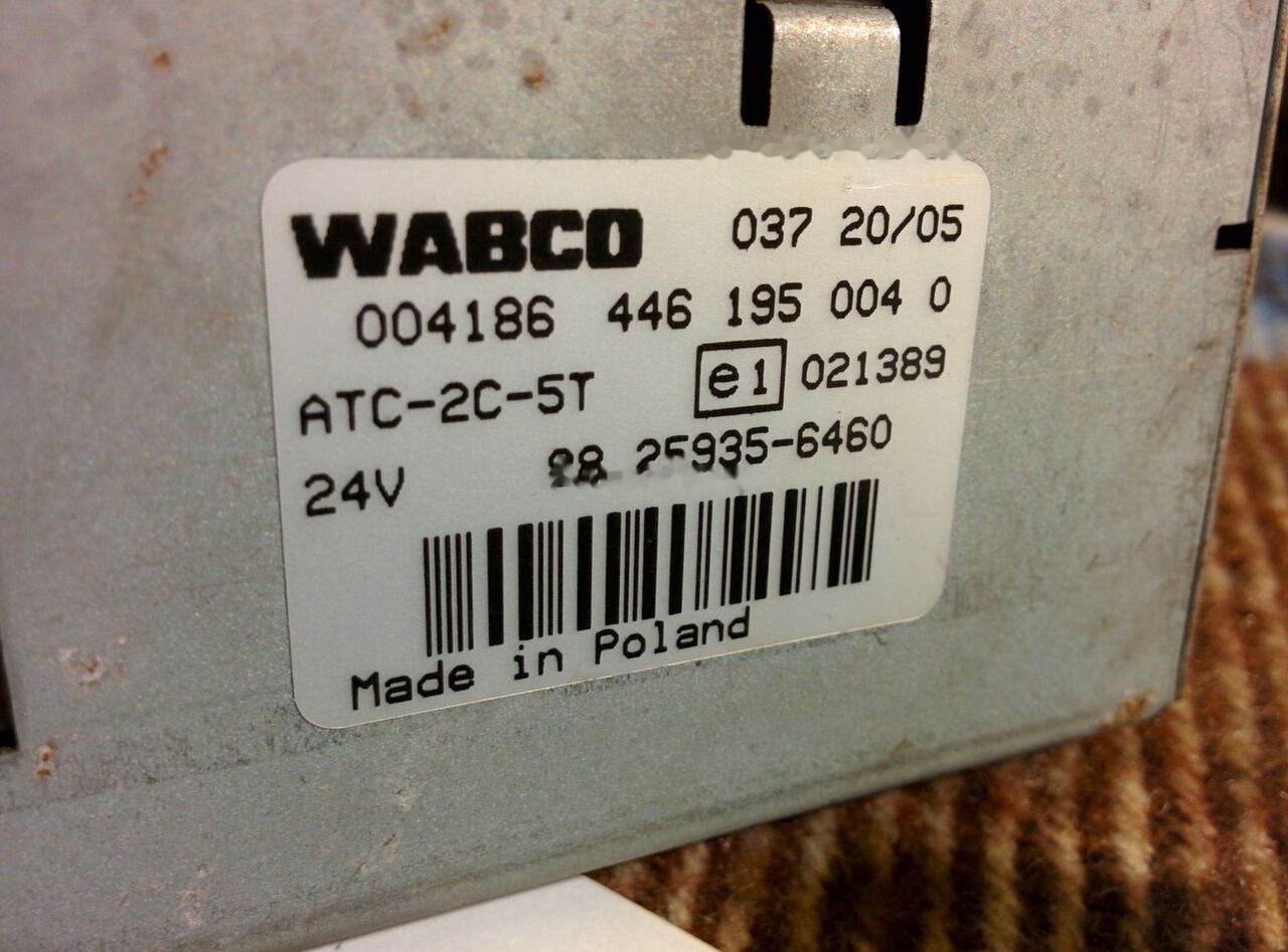 MAN Wabco 037 20/05 . 4461950040 83.25814-6003 MAN LionsCiti - Řídicí blok pro Autobus: obrázek 5 MAN Wabco 037 20/05 . 4461950040 83.25814-6003 MAN LionsCiti - Řídicí blok pro Autobus: obrázek 5