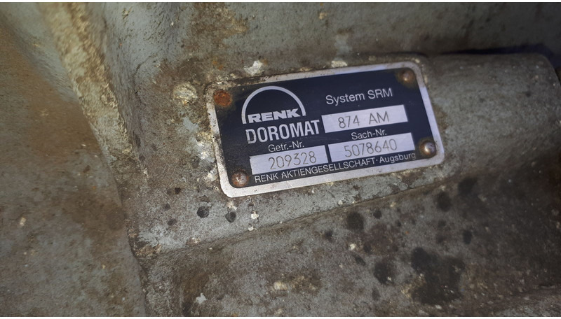 Mercedes-Benz Doromat 874 AM .W4B 110\3 G4-130. - Převodovka: obrázek 3 Mercedes-Benz Doromat 874 AM .W4B 110\3 G4-130. - Převodovka: obrázek 3