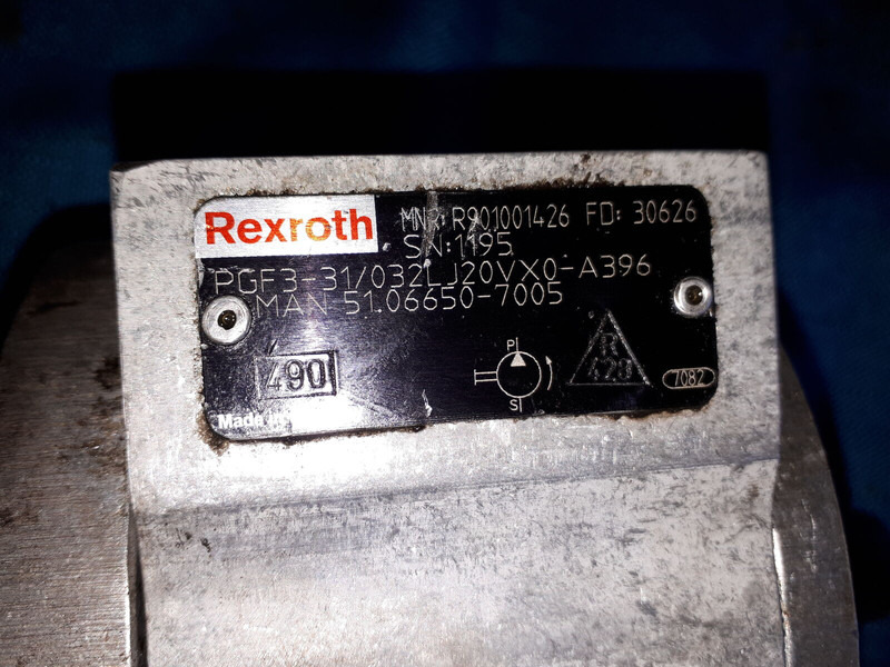 Rexroth ROTATION BPV-20\.30-24VDC 3792123. Rexroht/ Scania. Volvo. - Hydraulický motor: obrázek 4 Rexroth ROTATION BPV-20\.30-24VDC 3792123. Rexroht/ Scania. Volvo. - Hydraulický motor: obrázek 4
