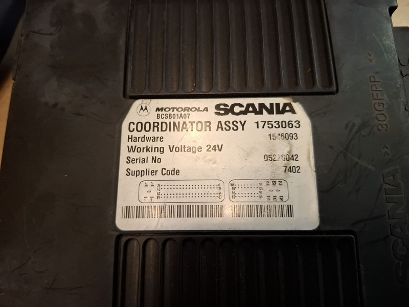 Scania C007. C006 - Řídicí blok: obrázek 5 Scania C007. C006 - Řídicí blok: obrázek 5