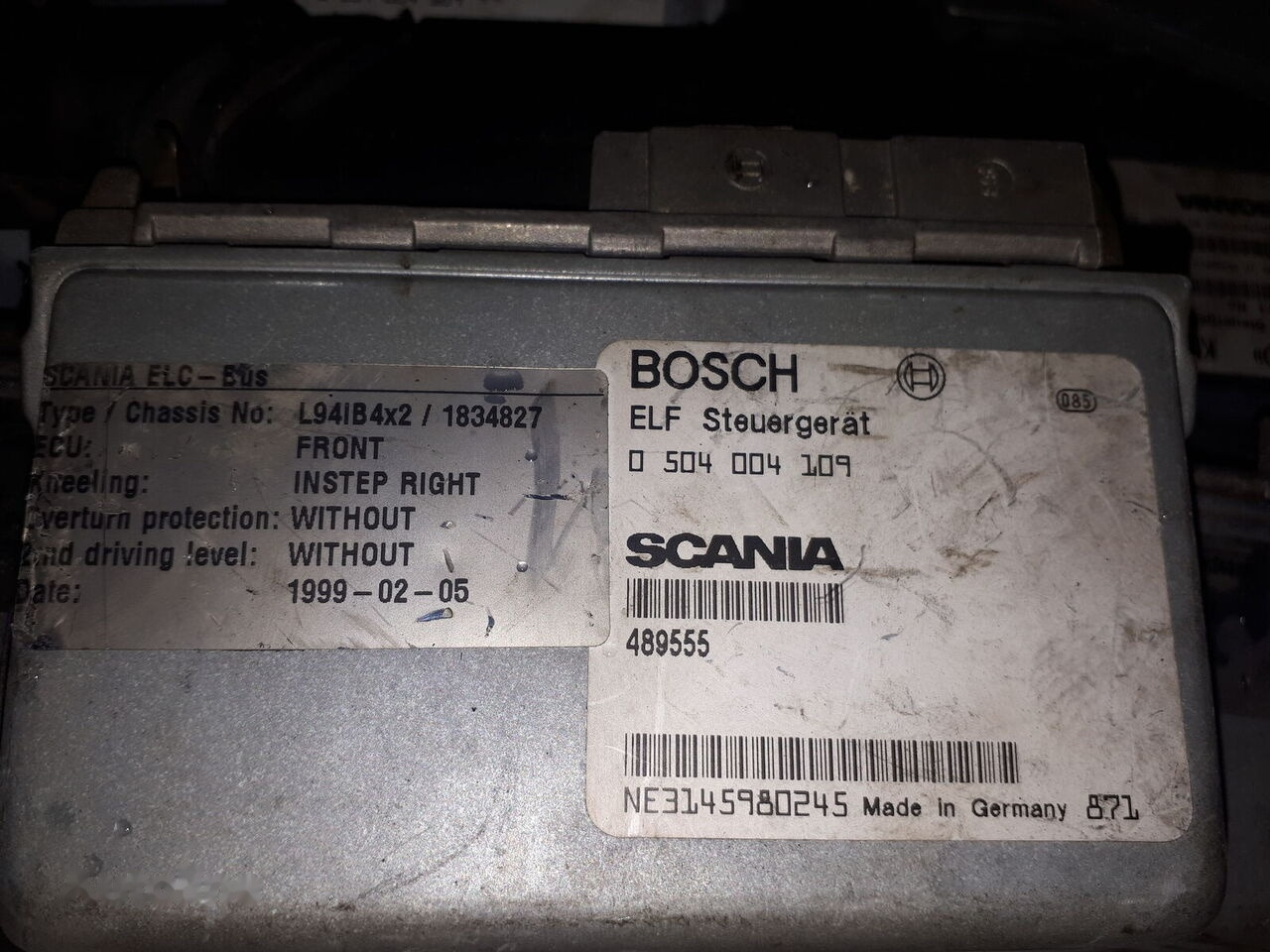 Řídicí blok pro Autobus Scania KNORR-BREMSE 0486106021\. 0486106026\. 0486106028\. 0486106041\.   MAN Volvo: obrázek 11