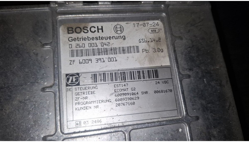Scania кпп 602С .0260001031 . 032. 041. - Řídicí blok: obrázek 2 Scania кпп 602С .0260001031 . 032. 041. - Řídicí blok: obrázek 2