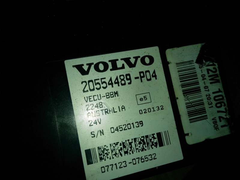 Řídicí blok Volvo 20503188-P04.3195082-2 R03: obrázek 11