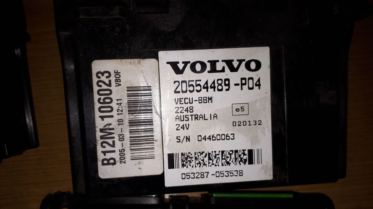 Volvo 20744283-01 .20514900-03.\\\\ 20585155-P02/20554489-P04/.2050318 Volvo B12./B10 - Řídicí blok pro Autobus: obrázek 2 Volvo 20744283-01 .20514900-03.\\\\ 20585155-P02/20554489-P04/.2050318 Volvo B12./B10 - Řídicí blok pro Autobus: obrázek 2